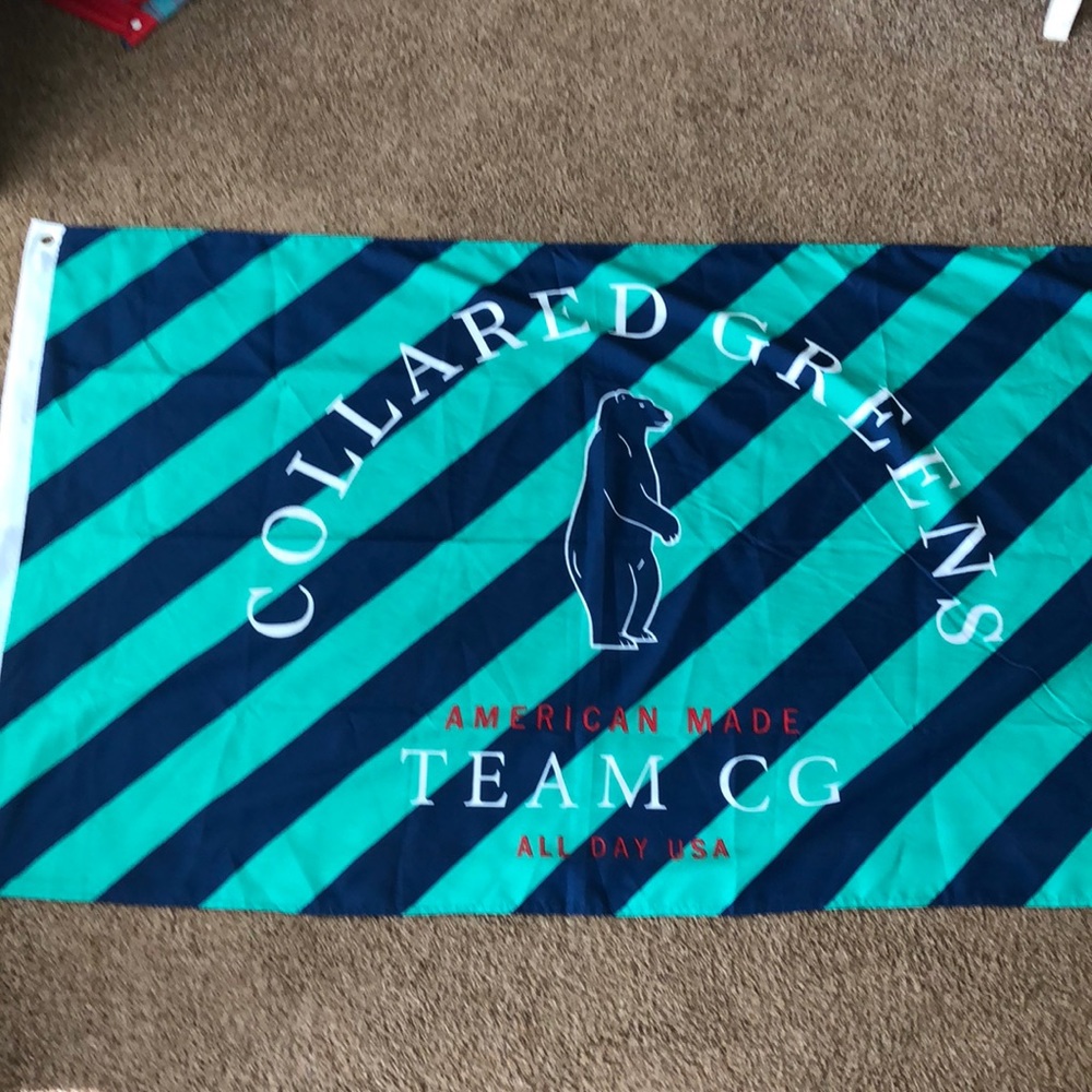 Collared Greens 5x3 Flag.